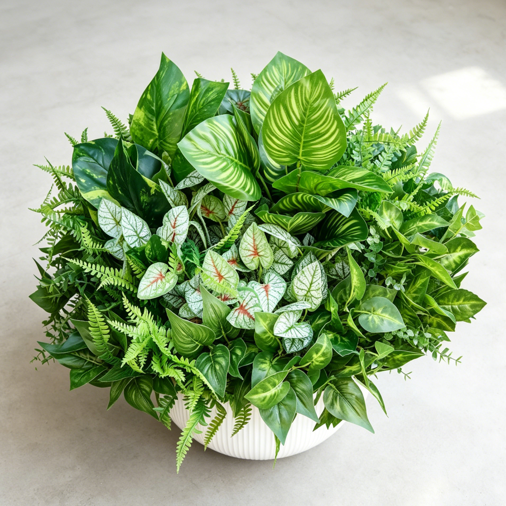 12 Bundles UV Resistant Artificial Greenery Stems